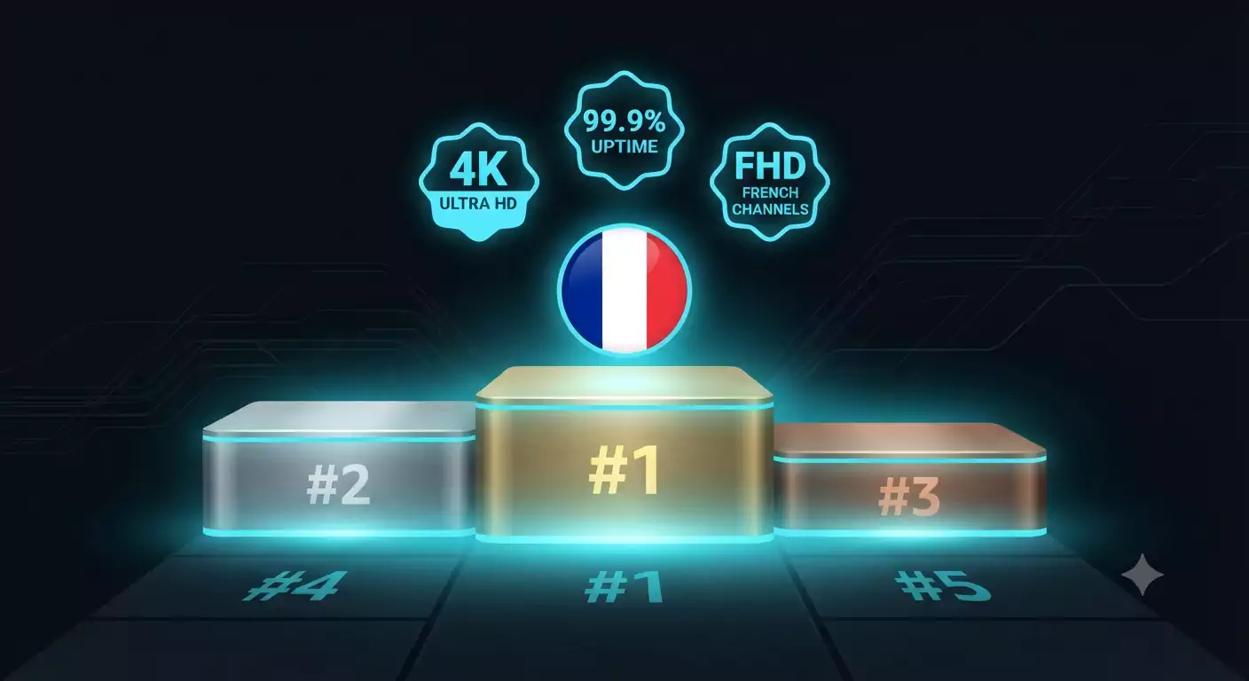 Meilleures IPTV France 2026 — Top 5 Services pour les Français